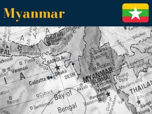 Myanmar Travel Map