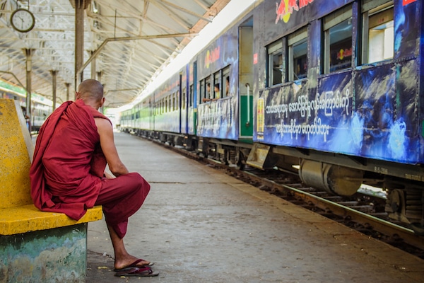 a-local-monk-waiting-for-the-train