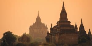 bagan-temples-at-sunset
