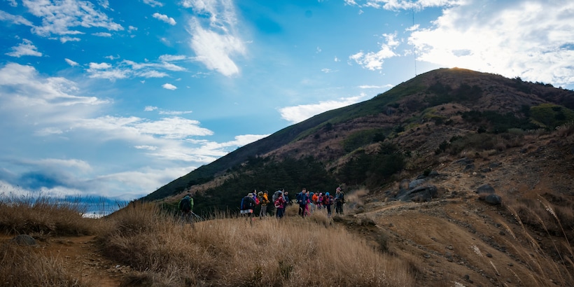 a hiking group in myanmar a-hiking-group-in-myanmar