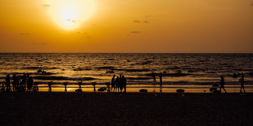 sunset at chaung tha beach sunset-view-of-chaung-tha-beach