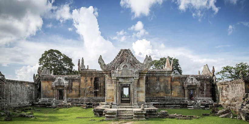 preah vihear temple at the thai cambodia border